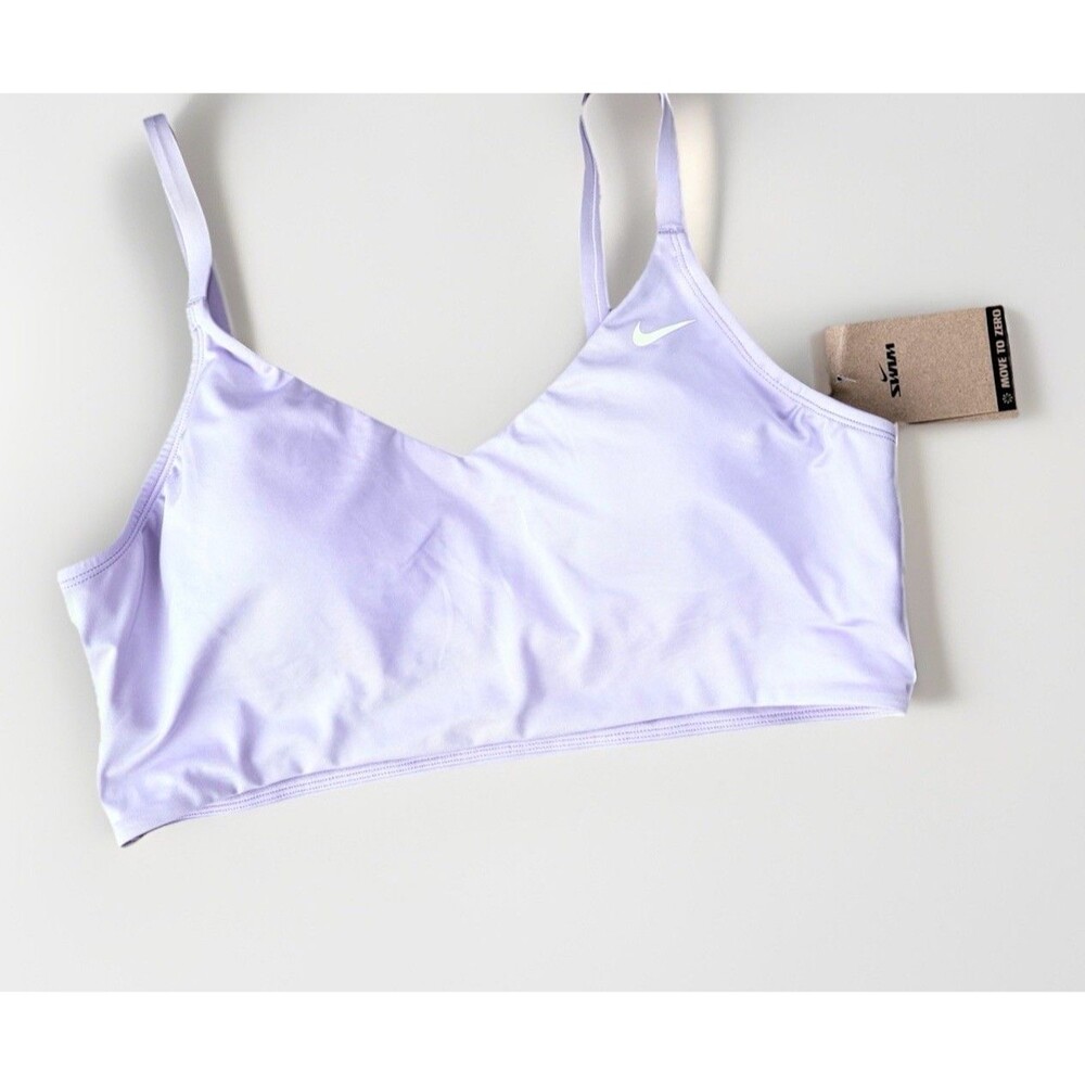 Nike Swim Essential Women's Hipster Bikini Swimsuit Purple NWT XL - Picture 3 of 8